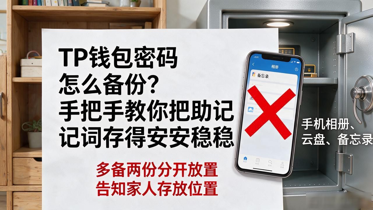 TP钱包密码怎么备份？手把手教你把助记词存得安安稳稳