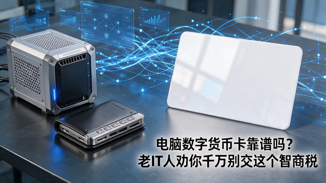 电脑数字货币卡靠谱吗？老IT人劝你千万别交这个智商税