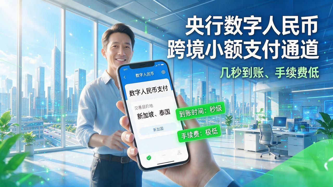 央行数字人民币2026最新进展，这几个变化跟普通人有关