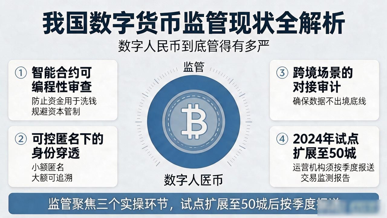 我国数字货币监管现状全解析：数字人民币到底管得有多严
