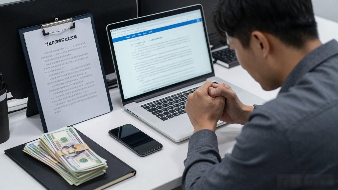 买了点数字货币就犯法了？一个普通上班族踩坑后的真实遭遇