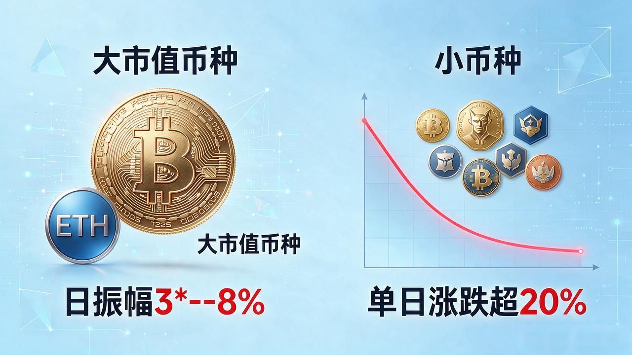 小市值山寨币振幅大_DOGE SOL牛市日振幅_哪个数字货币振幅大