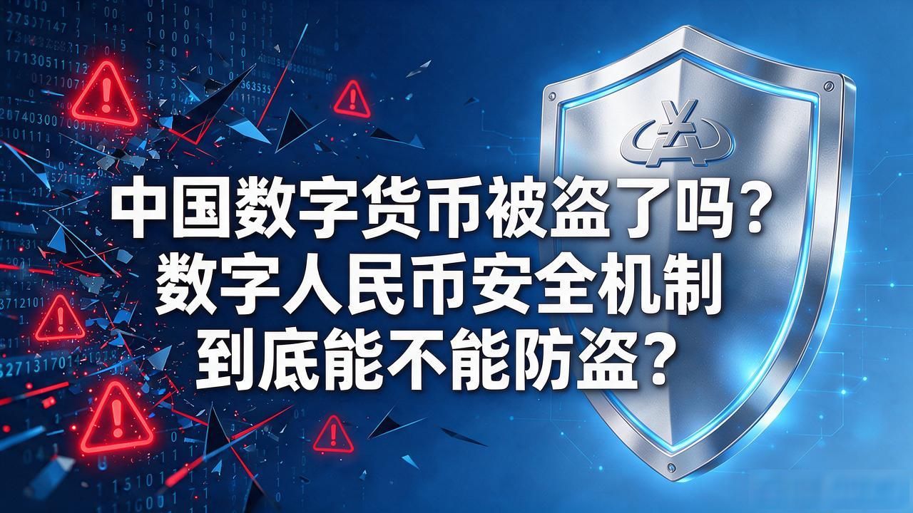 中国数字货币被盗了吗？数字人民币安全机制到底能不能防盗
