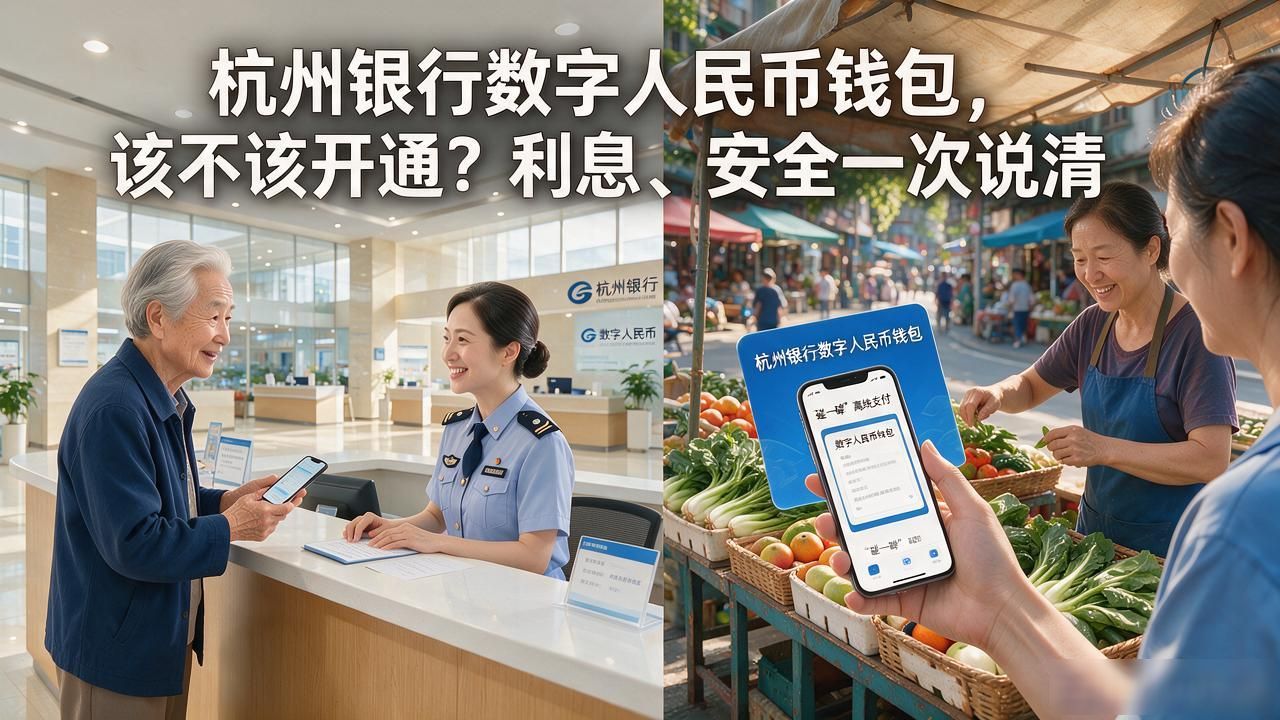杭州银行与数字货币_数字人民币 利息收益_数字人民币 杭州银行 应用场景