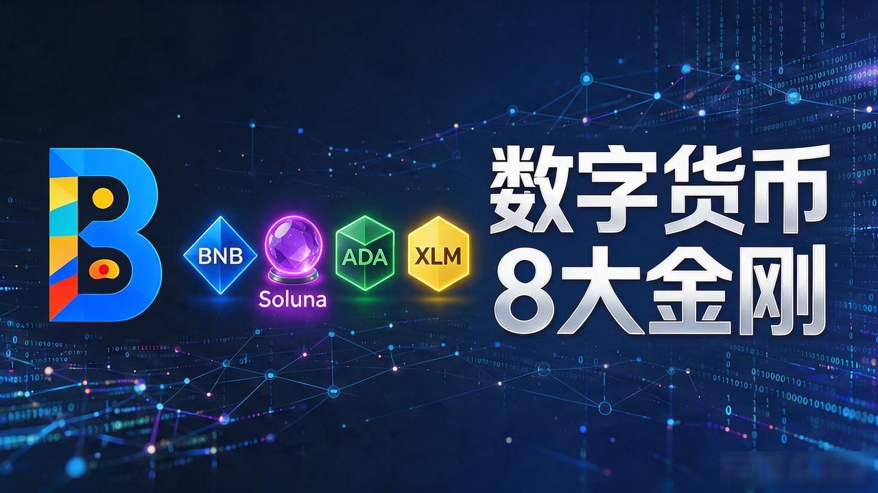 想知道数字货币8大金刚是哪八个？老韭菜跟你掰扯明白